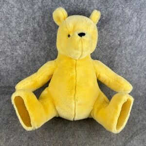 RARE Classic 14" Gund Disney Winnie The Pooh Yellow‎ Plush Doll Toy Figure